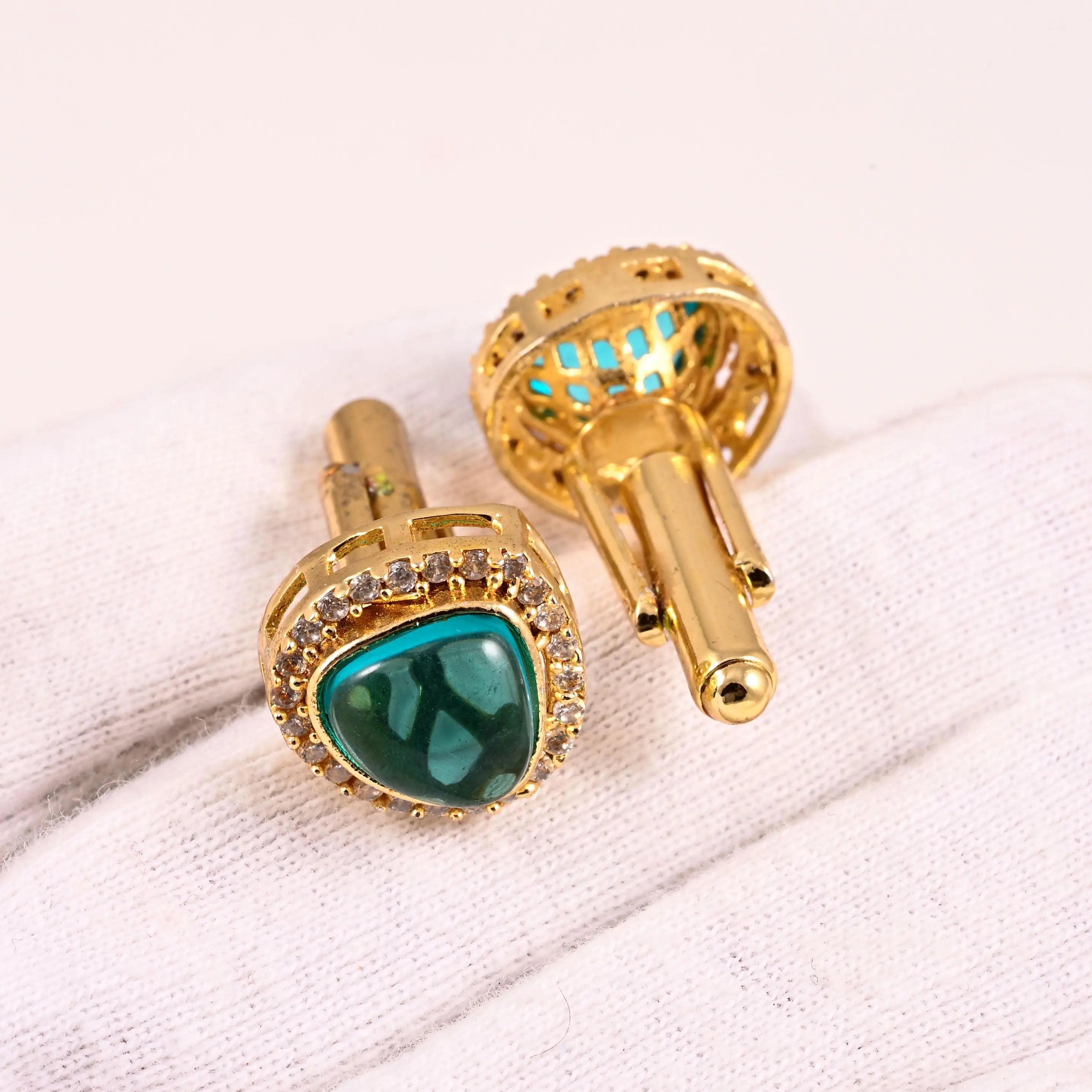 ABC Classic Men's Cufflinks – Elegant Shirt Accessories for Formal Wear, CL73